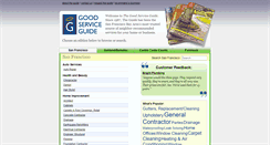 Desktop Screenshot of goodserviceguide.com